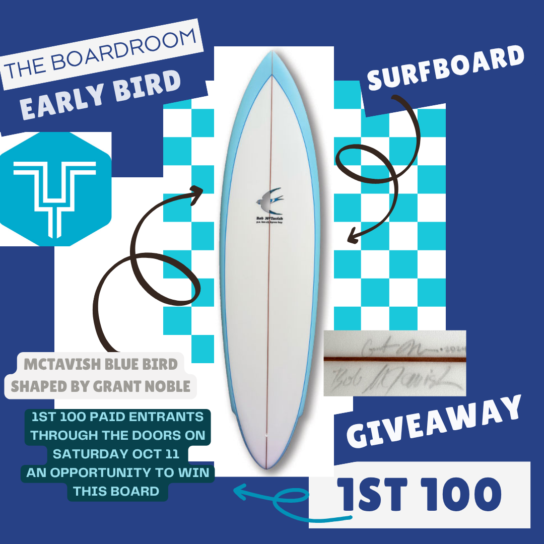 SATURDAY SURFBOARD GIVEAWAY